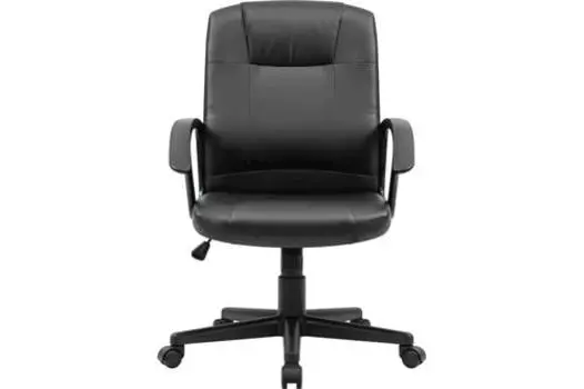 Кресло офисное Defender Paris 64314 экокожа, пластик, до 150кг, black