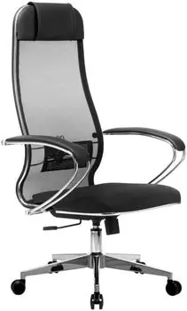 Кресло офисное Metta 16(MPRU) подл.131/осн.003, чёрное