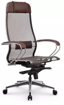 Кресло офисное Metta Samurai S-1.041 MPES Цвет: Темно-коричневый.
