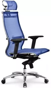 Кресло офисное Metta Samurai S-3.05 MPES Цвет: Синий.
