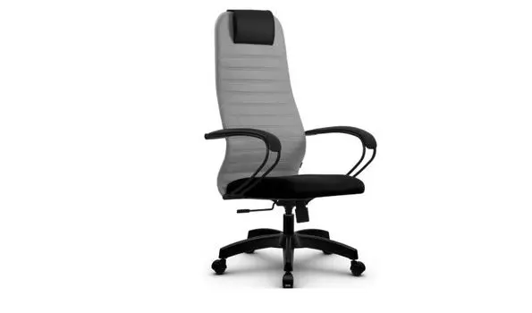 Кресло офисное Metta SU-B-10 z312468632 подл.130/осн.001, Светло-серое