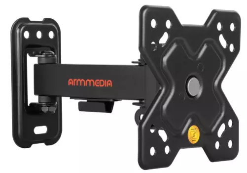 Кронштейн Arm Media MARS-5 90715 для телевизора черный 10"-32" макс.25кг настенный поворот и наклон (2074061)