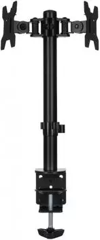 Кронштейн Buro 1174977 черный 17"-27" макс.8кг потолочный поворот и наклон