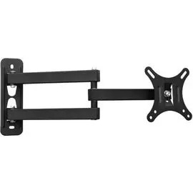 Кронштейн Buro FL2 BM12A71TS3 черный 15"-29" макс.12кг настенный поворотно-выдвижной и наклонный