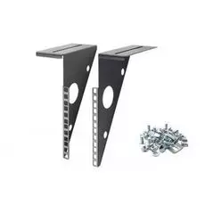 Кронштейн Eurolan 27U-4U-04BL для крепления к проволочным лоткам 4U
