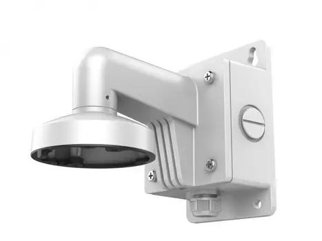 Кронштейн HIKVISION DS-1272ZJ-110B настенный,белый, для купольных камер, идёт с монтажной коробкой, алюминий, 123180227.8мм