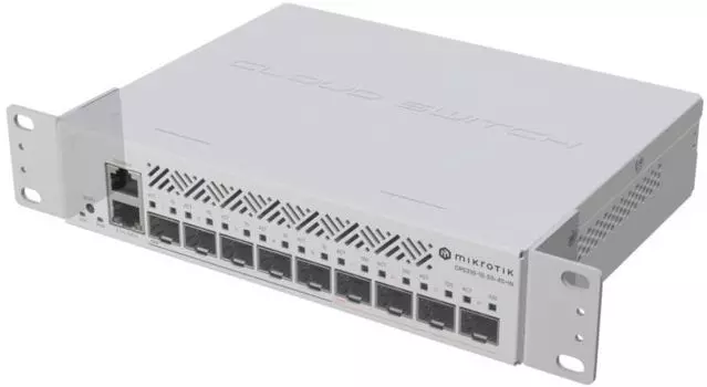 Кронштейн Mikrotik RMK-2/10 1U rack mount kit