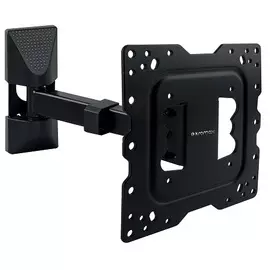 Кронштейн настенный Kromax DIX-17 Kromax_20205 22-55", макс. 40кг, поворот и наклон, черный