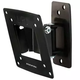 Кронштейн настенный Kromax Optima-102 Kromax_28002 от стены 68.5мм, наклон +5°/-12°, VESA 100х100, черный