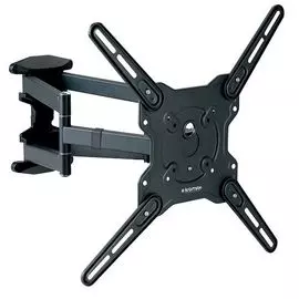 Кронштейн настенный Kromax OPTIMA-407 Kromax_20242 22-65", макс. 45кг, поворот и наклон, VESA 400х300, серый