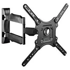 Кронштейн настенный ONKRON M4 32-55" макс. 400*400, 2 колена, наклон -5+8, поворот 180 макс, от стены 55-500мм, черный