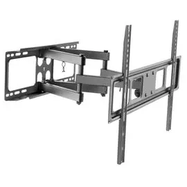 Кронштейн настенный Ultramounts UM873 для ТВ 37-70", до 40кг, наклон до 15°, поворот на 60°, от стены 53-464мм, max VESA 600х400, черное