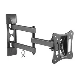 Кронштейн настенный Ultramounts UM895 для 13"-27" до 15кг, от стены 82-391мм, VESA 75x75,100x100, наклон до 20° и подъем до 20°, влево и вправо на 90°