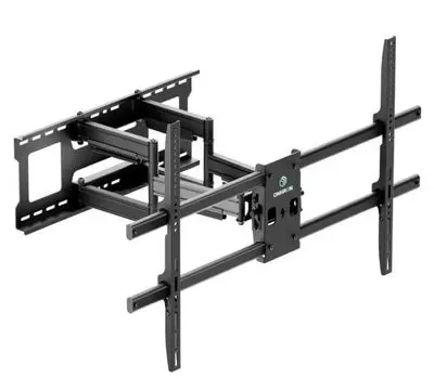 Кронштейн ONKRON 2058634 для телевизора M10 черный 42"-110" макс.100кг настенный поворотно-выдвижной и наклонный