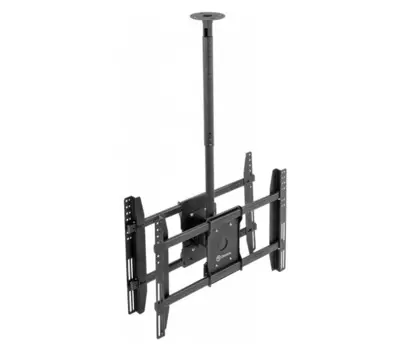 Кронштейн ONKRON N3L для телевизора черный 40"-80" макс.50кг потолочный наклон