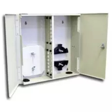 Кросс оптический настенный Lanmaster LAN-FOB-WM-4H на 4 адаптерные панели