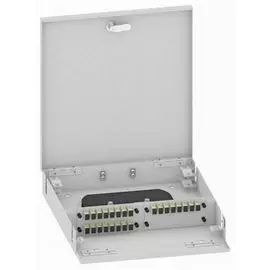 Кросс оптический настенный TopLAN КРН-Top-24SC/U-OM2-GY 24 SC адаптеров, многомодовый, укомплектованный