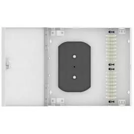 Кросс оптический настенный TopLAN КРН-Top-32LC/U-OM2-GY 32 LC адаптера, многомодовый, укомплектованный