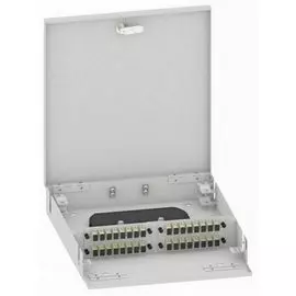 Кросс оптический настенный TopLAN КРН-Top-32SC/U-OM2-GY 32 SC адаптеров, многомодовый, укомплектованный