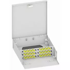 Кросс оптический настенный TopLAN КРН-Top-48ST/U-OM2-GY 48 ST адаптеров, многомодовый, укомплектованный