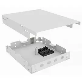 Кросс оптический настенный TopLAN КРНМ-Top-04FC/ST-GY 4 FC/ST адаптера