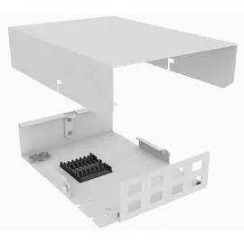 Кросс оптический настенный TopLAN КРНМ-Top-08SC/DLC-GY 8 SC/DLC адаптеров