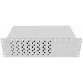 Кросс оптический стоечный TopLAN КРС-Top-3U-64FC/ST-GY 19", 64 FC/ST адаптеров, 3U, серый