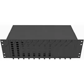 Кросс оптический стоечный TopLAN КРС-Top-3U-64SC/DLC-BK 19", 64 SC/DLC адаптеров, 3U, черный