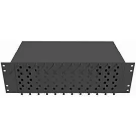 Кросс оптический стоечный TopLAN КРС-Top-3U-96FC/ST-BK 19", 96 FC/ST адаптеров, 3U, черный