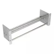 Кросс-панель NikoMax NMC-RCPLWO-3U 19", 3U, для установки плинтов под круглые направляющие в стойку или шкаф, органайзер