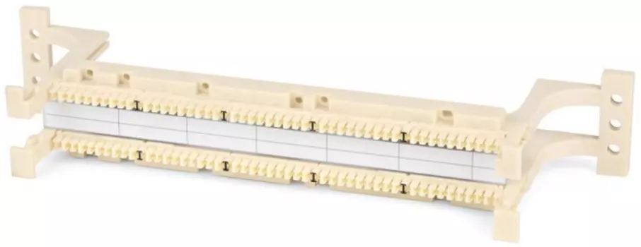 Кросс-панель SNR SNR-110C-WL-50P тип 110 до 50 пар, настенный монтаж, с ногами