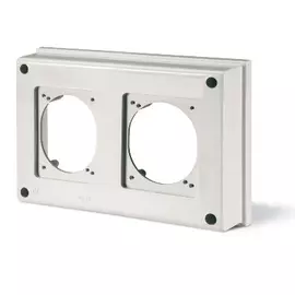 Крышка DKC DIS6741301 150х256х45 на 2 поста с основанием 70х87 мм, "Quadro"