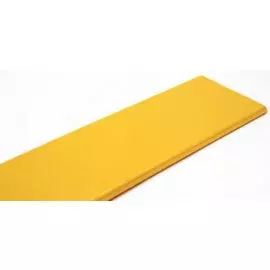 Крышка Lanmaster LAN-OT100x360-CVR прямой секция оптического лотка, 100x360 мм, 2 метра, желтая