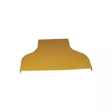 Крышка Lanmaster LAN-OT240-RD120C для горизонтального перехода с лотка 240 мм на лоток 120 мм, желтая