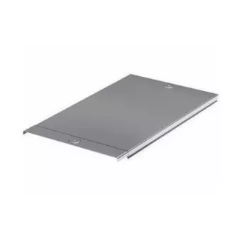 Крышка на лоток DKC 35511 осн. 80 мм, длина 2000 мм, толщ. 0,6 мм, сталь, оцинкованная по методу Сендзимира, "S5 Combitech"