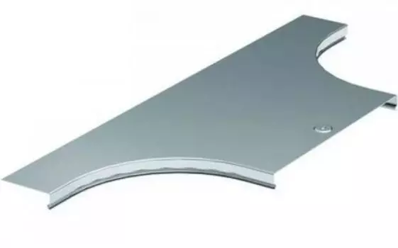 Крышка на ответвитель Т-образ. DKC 38362KHDZ осн. 80 мм, сталь, горячеоцинкованная, в комплекте с метизами и пластинами PTCE, "S5 Combitech"