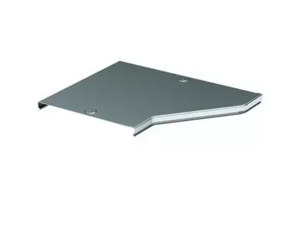 Крышка на переходник правосторонний DKC 38316HDZ осн. 500/200 мм, длина 468 мм, сталь, горячеоцинков