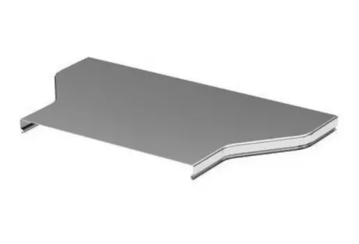 Крышка на симметричный переходник DKC 38082ZL осн. 150/100 мм, длина 180 мм, сталь, цинк-ламель, "S5 Combitech"