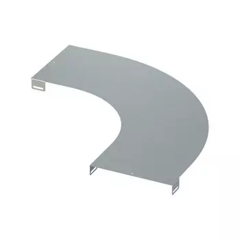 Крышка на угол гориз. 90° DKC LK0059KHDZ осн.500 мм, R900 мм, горячеоцинкованная, в комплекте с крепёжными элементами, необходимыми для монтажа, "L5
