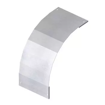 Крышка на угол верт. внешний 90° DKC LKO1640KHDZ 100х400 мм, R600 мм, горячеоцинкованная, в комплекте с крепёжными элементами, необходимыми для монтаж