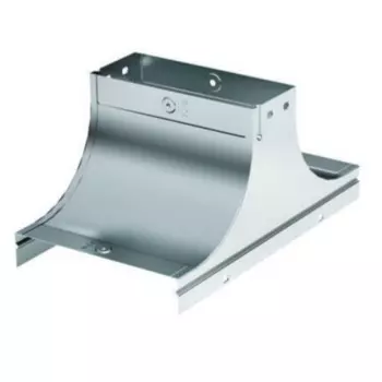 Крышка - ответвитель, вверх DKC 37343KZL осн. 150 мм, сталь, цинк-ламель, "S5 Combitech"