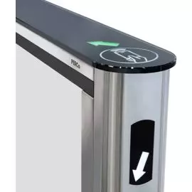 Крышка PERCo PERCo-STC-01G для турникета, из закаленного стекла (2шт.)