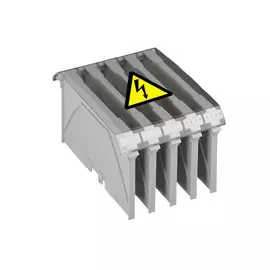 Крышка защитная Legrand 039488 Viking 3 - для силовых клемм с болтовыми выводами Viking 3, для 4 клемм, шаг 26