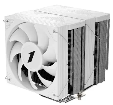 Кулер 1STPLAYER CRYO CY12-D White LGA115x/1200/1700/1851/AM4/AM5 (2*120mm, 750-1900rpm, 57.6CFM, 38.2dBa)