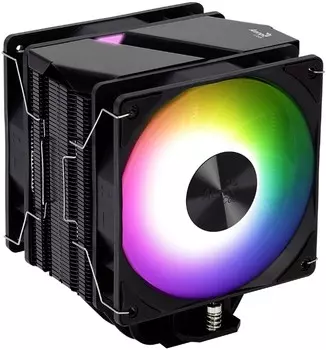 Кулер AeroCool Rime 4 Dual 4711099470969 LGA2066, 2011, 1200, 115X, AM4 (2*120x120x25mm, 800-1800rpm, 17-34 dBA, 37.1-75.3 CFM, 250W, 4-Pin PWM, ARGB)