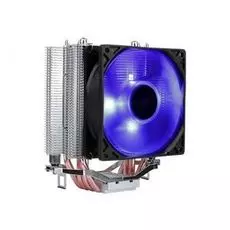 Кулер AeroCool VERKHO 4 LITE 4710700950821 LGA2066/2011/115x/775/AM4/AM3+/AM3/AM2+/AM2/FM2/FM1 (Al+Cu, 1000-2000rpm, 29.45 - 57.23 CFM, 90mm fan, 4-Pi