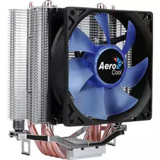 Кулер AeroCool VERKHO 4 LITE PWM Soc-FM2+/AM2+/AM3+/AM4/1150/1151/1155/2011/ 4-pin 19-27dB Al+Cu 125W 571gr LED Ret