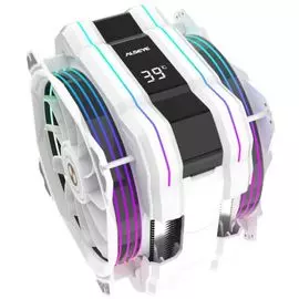 Кулер ALSEYE M120D-W-Plus LGA 1700/1200/115X/2011/2066/1366/775/AM4 (2*120mm fan, 700-1900rpm, 21.50-73.76CFM, 14.2-38.2dBA) RTL