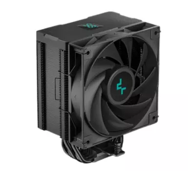 Кулер Deepcool AG500 DIGITAL BK LGA1700/1200/115X/AM5/AM4 (120mm fan, 300-1950rpm, 67.88CFM, 29.4dBA, 4-pin) RET