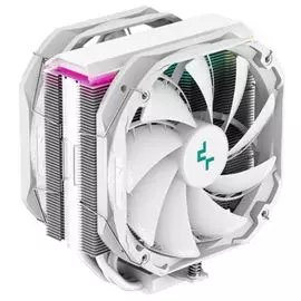 Кулер Deepcool AS500 PLUS WH LGA20XX/1700/1200/115X/AM4/AM5 (2*140mm fan, 500-1200rpm, 70.81CFM, 29.2dBA, 4-pin PWM) RET